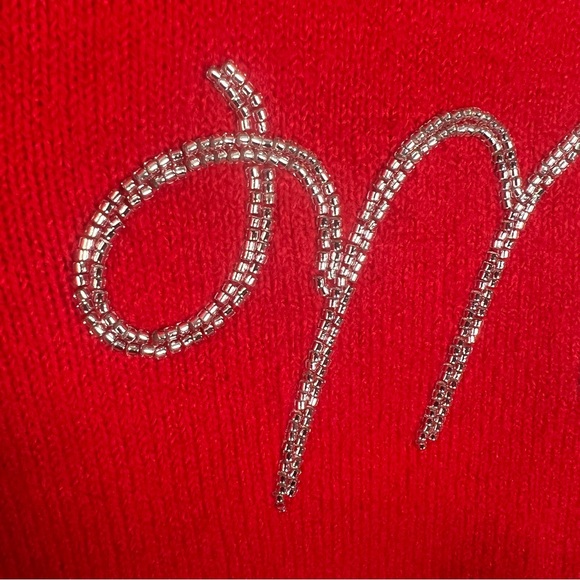 NWT Vince Camuto Merry Red Sweater - Picture 5 of 8